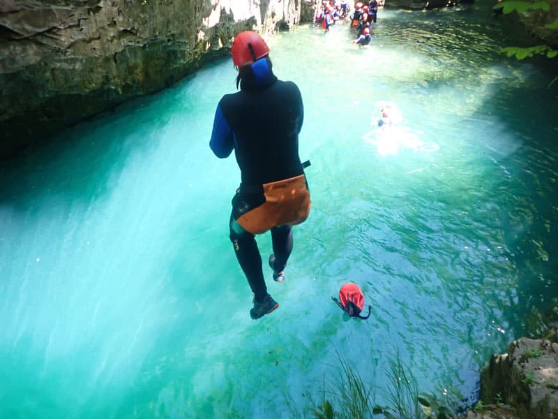Canyoning - Lustrum trip at Chill-Outdoor
