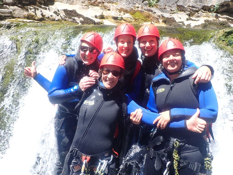 Canyoning - Lustrum trip at Chill-Outdoor 