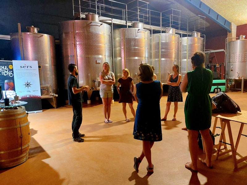 Tour of Bodega Sers - Lustrum trip at Chill-Outdoor