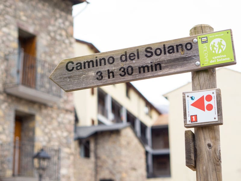 Camino 'el Solano' Liri - Chill-Outdoor Pyrenees