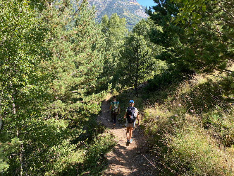 multi-day hike with children