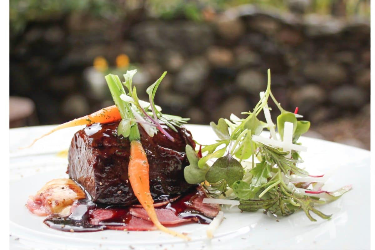 Michelin restaurant Casas Arcas, valle de Benasque